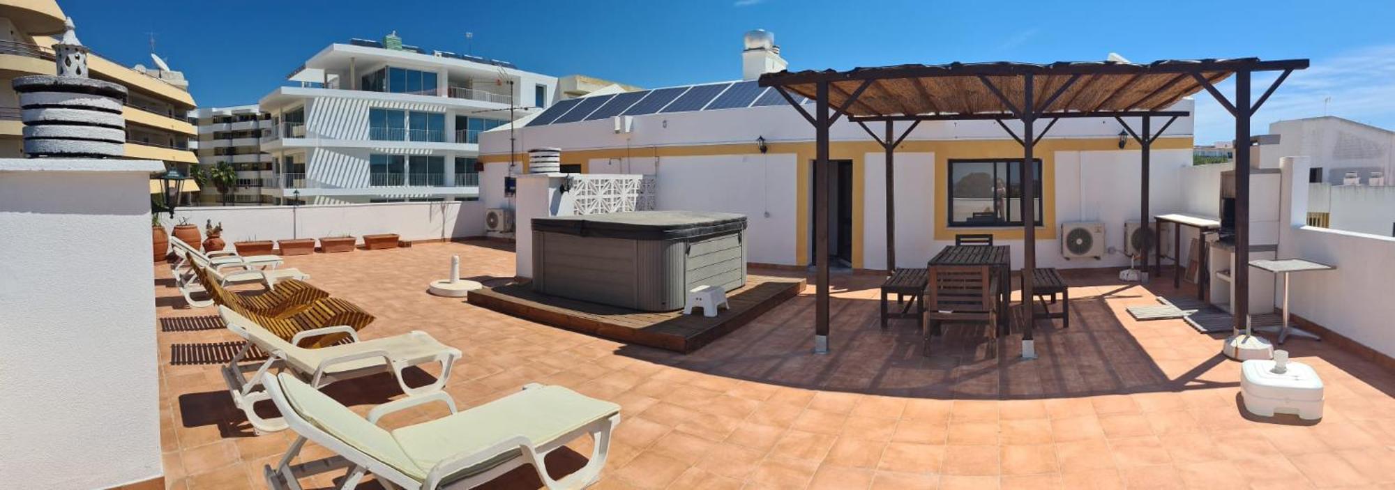 Penthouse With Panoramic View Apartment Vilamoura Ruang foto
